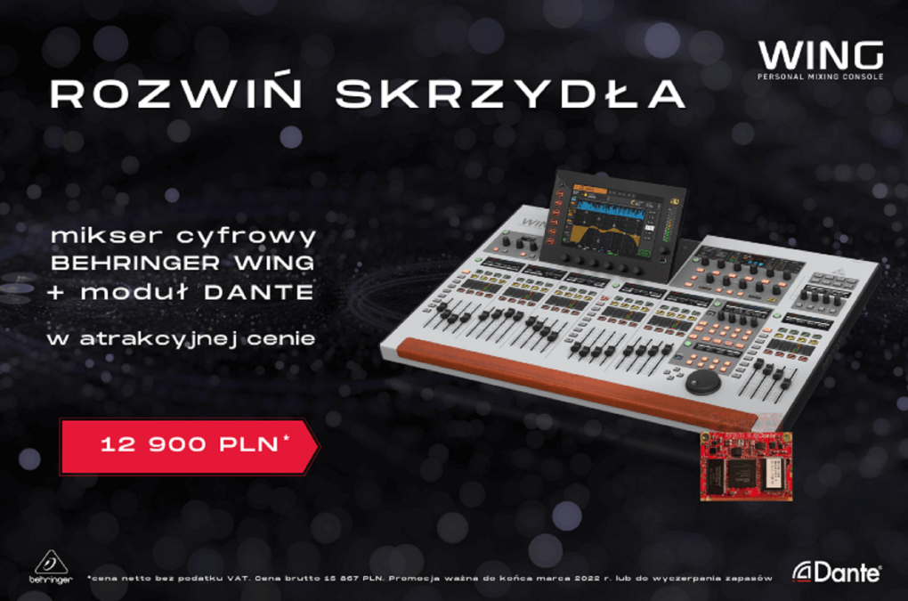 Rozwiń skrzydła z Behringer WING
