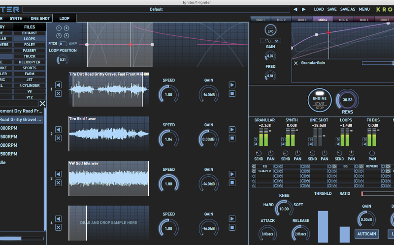 Igniter - instrument wirtualny
