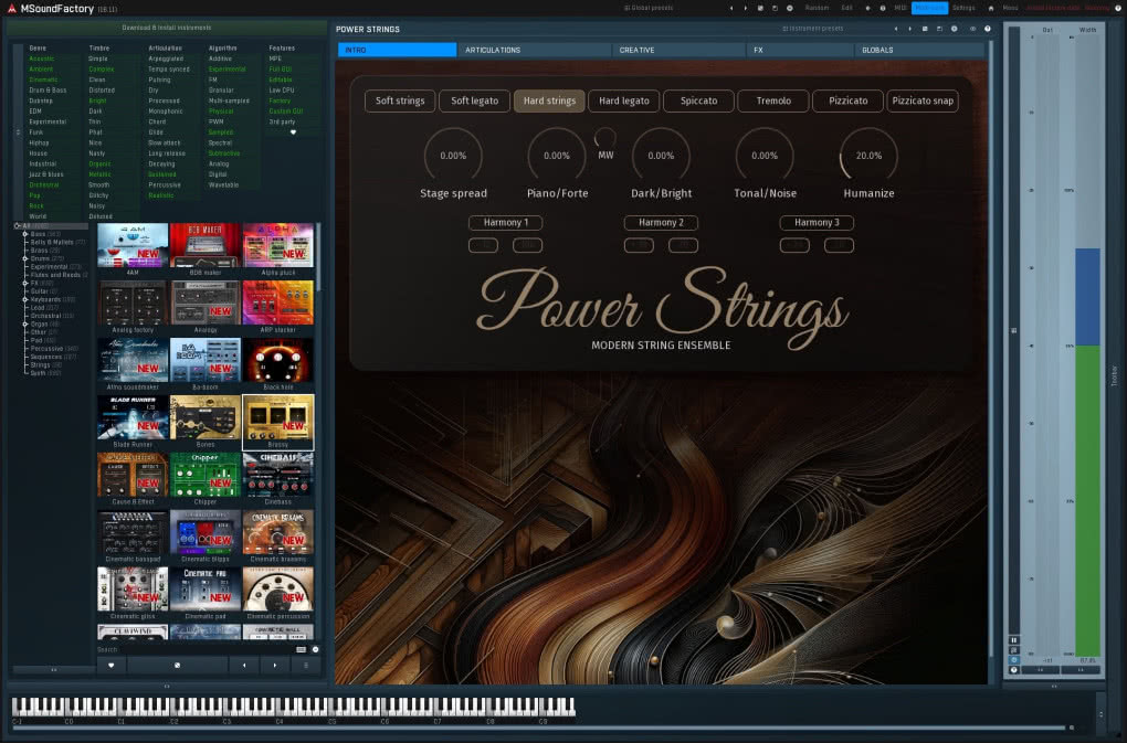 MeldaProduction PowerStrings - orkiestralne manewry w DAW