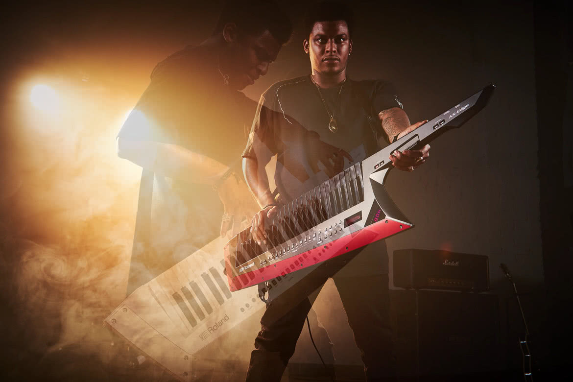 TD-1DMK V-Drums, AX-Edge Keytar, Juno-DS76 - nowości od Rolanda