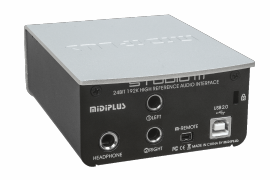 Studio M - interfejs audio