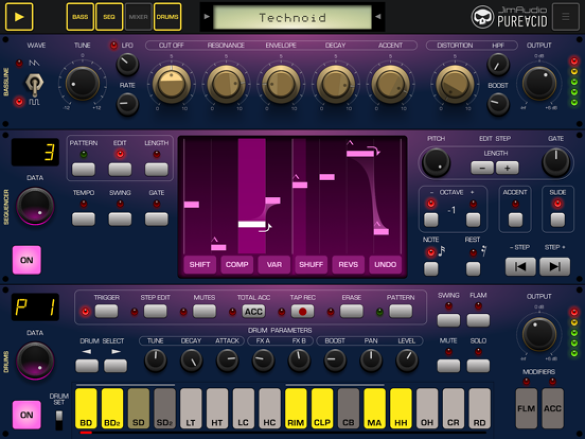 Mobilny producent: Pure Acid i IK Multimedia Uno Drum