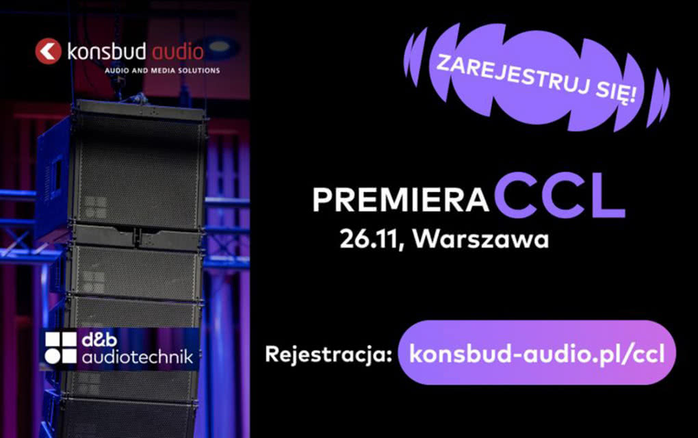  d&b audiotechnik CCL - premiera i prezentacja nowego systemu 