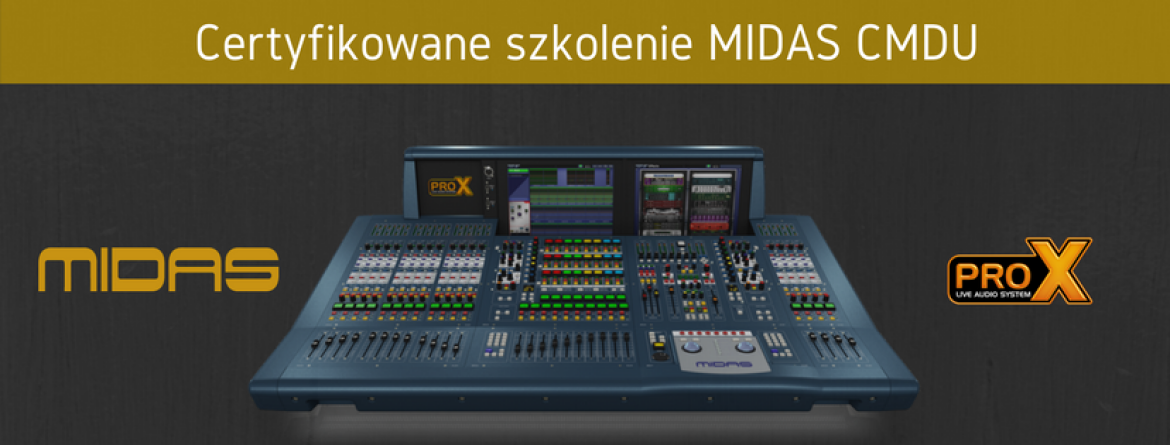 Certyfikowane szkolenie Midas CMDU