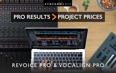 VocALign Pro 4 i Revoice Pro 4 taniej o połowę! 