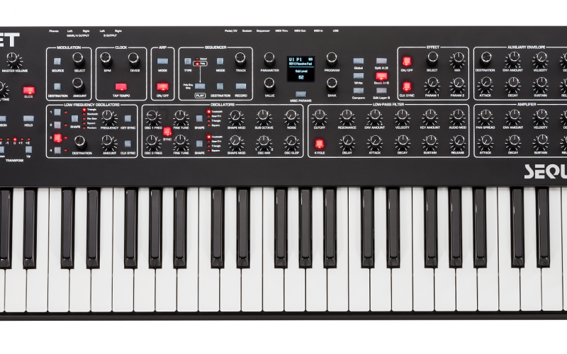 Prophet 08 Rev2 - polifoniczny syntezator analogowy