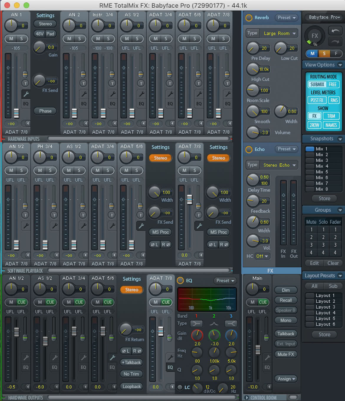 Babyface Pro FS - interfejs audio/MIDI