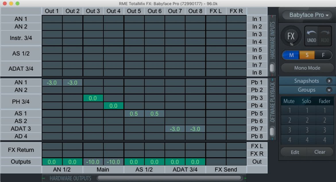 Babyface Pro FS - interfejs audio/MIDI