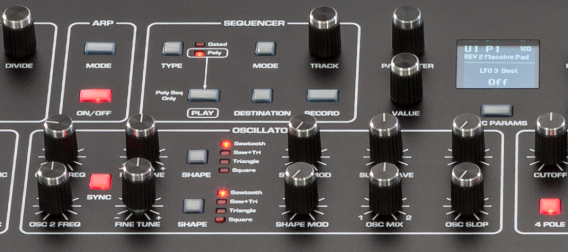 Prophet 08 Rev2 - polifoniczny syntezator analogowy