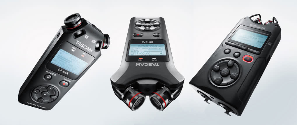 Nowa seria rejestratorów Tascam DR-X
