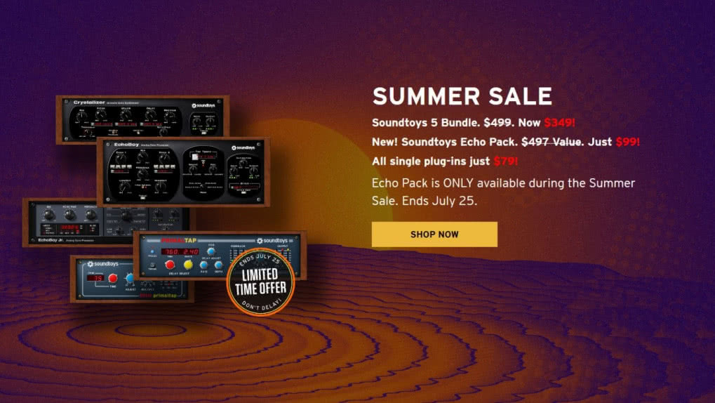 Letnia wyprzedaż Soundtoys
