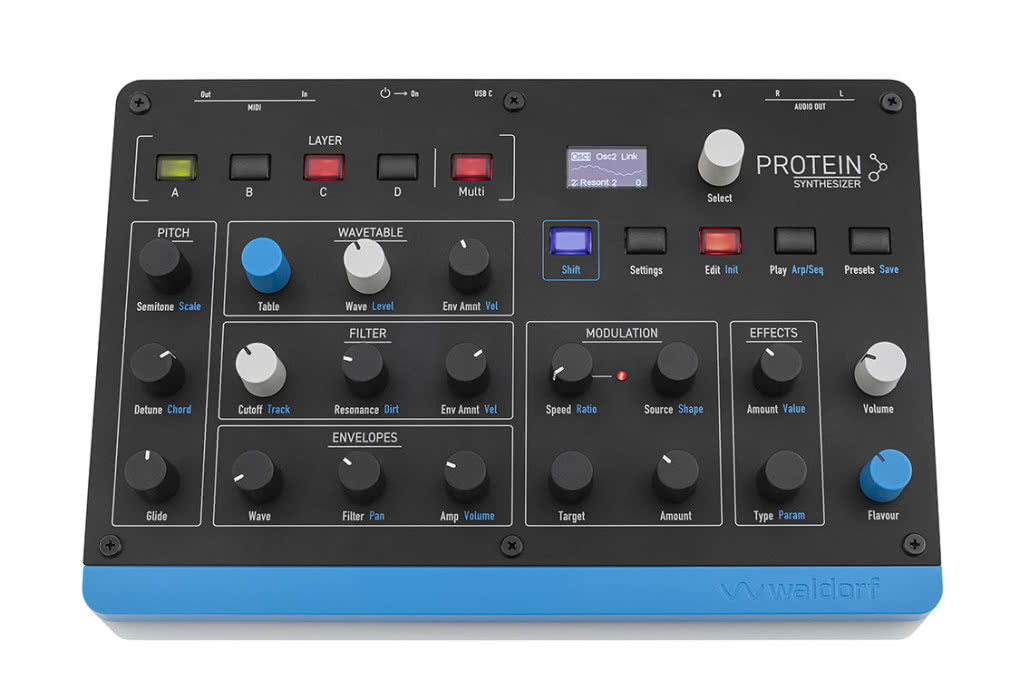 Waldorf Music wprowadza na rynek syntezator Protein