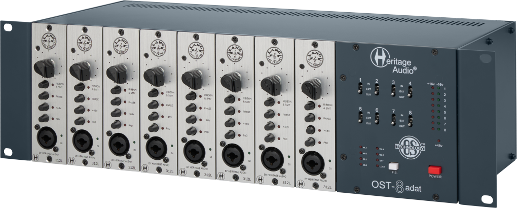 Heritage Audio LANG 312L - przystępny cenowo przedwzmacniacz w stylu NY z serii 500