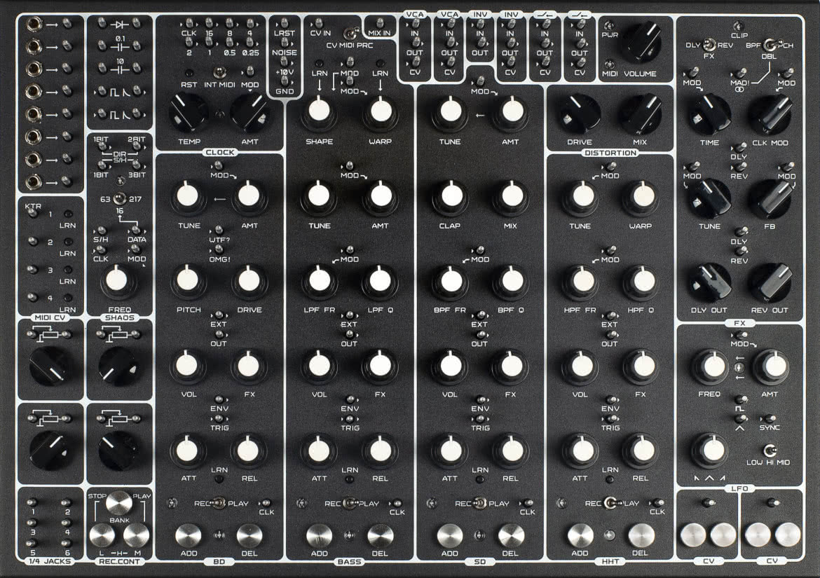 Pulsar-23 - maszyna perkusyjna/syntezator modularny