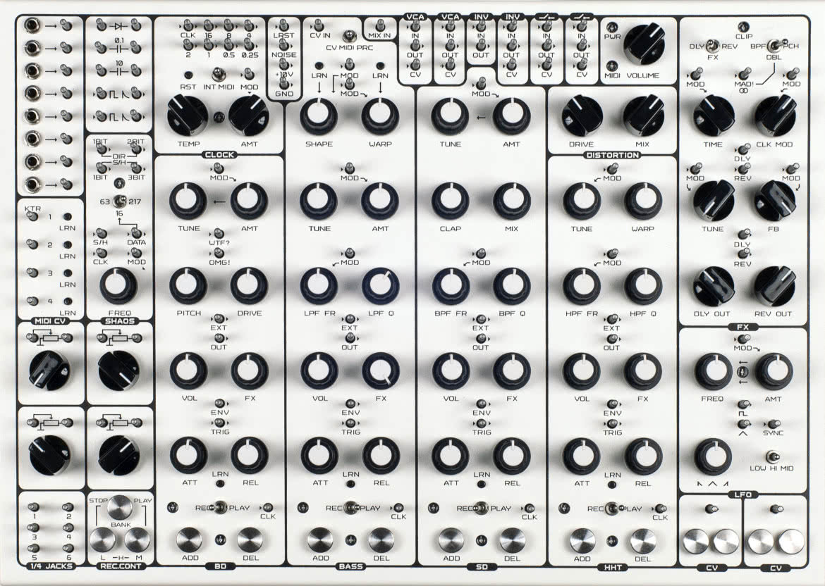 Pulsar-23 - maszyna perkusyjna/syntezator modularny