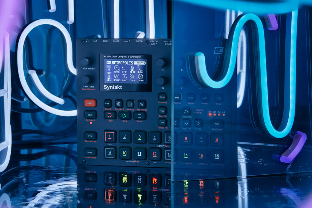 Elektron Syntakt - analogowo-cyfrowa maszyna perkusyjna