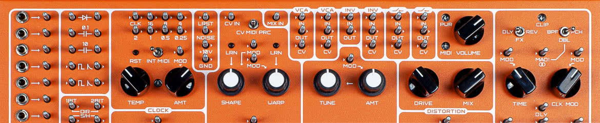 Pulsar-23 - maszyna perkusyjna/syntezator modularny