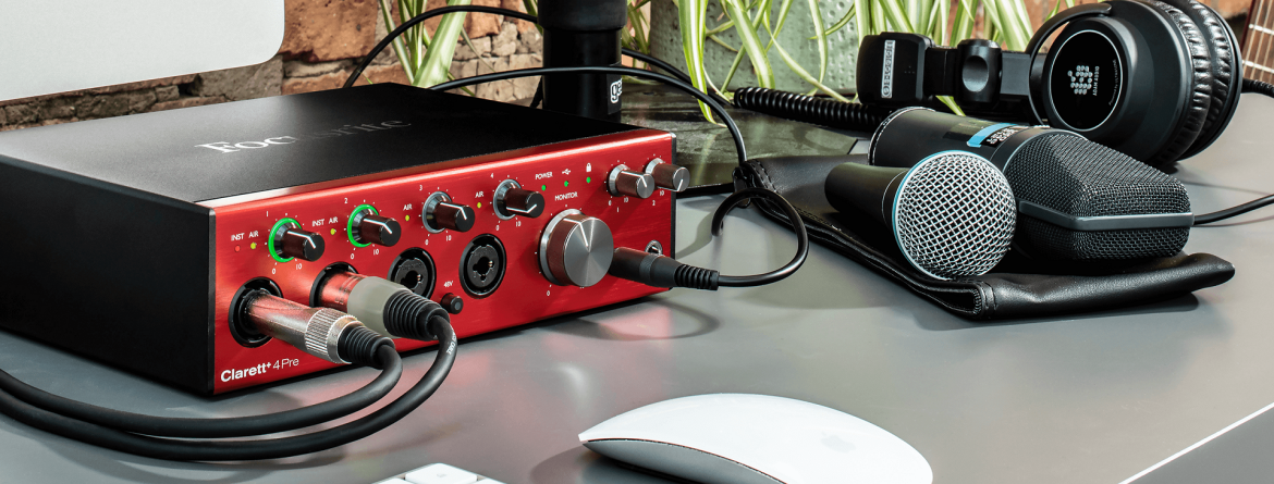 Clarett+ 4Pre - interfejs audio