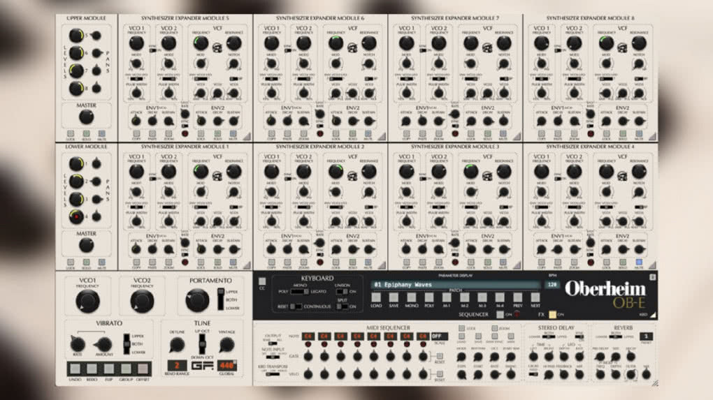 GForce Oberheim OB-E v2 - słodki uścisk tłuściocha