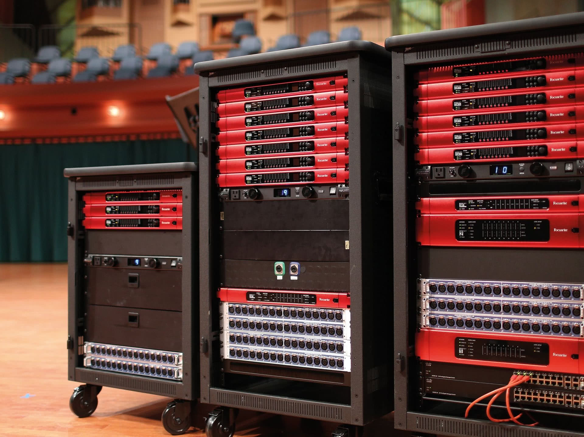 Focusrite RedNet - ethernetowe interfejsy audio
