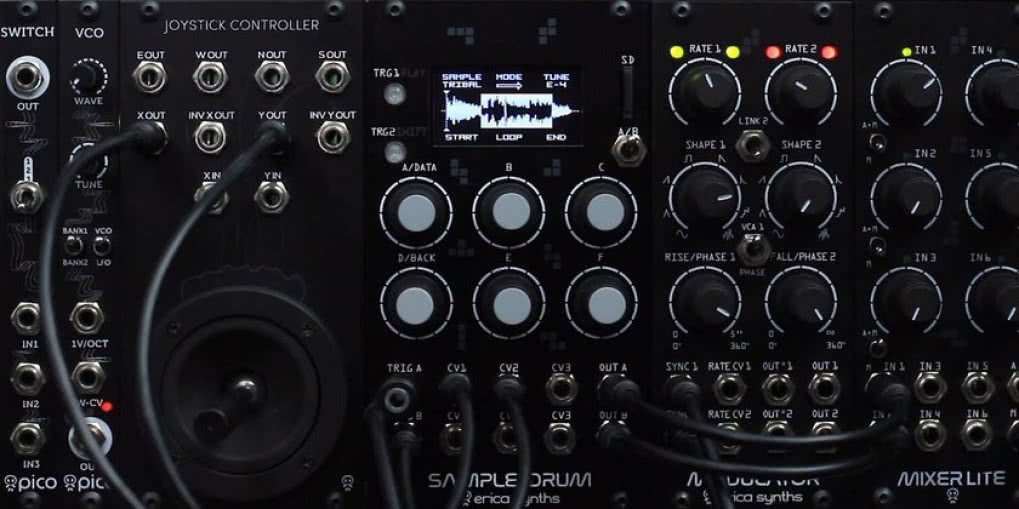 Erica Synths Sample Drum - rozbudowany sampler w małym formacie