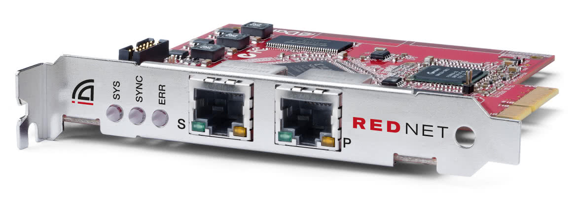 Focusrite RedNet - ethernetowe interfejsy audio