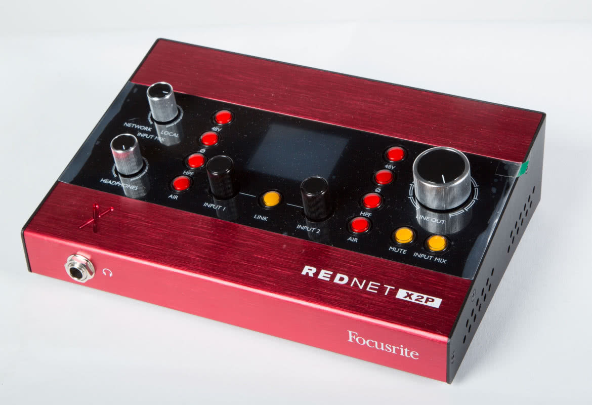 Focusrite RedNet - ethernetowe interfejsy audio