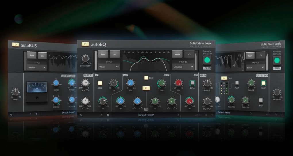 Solid State Logic autoSeries — inteligentne wtyczki z analizą audio wspieraną przez AI