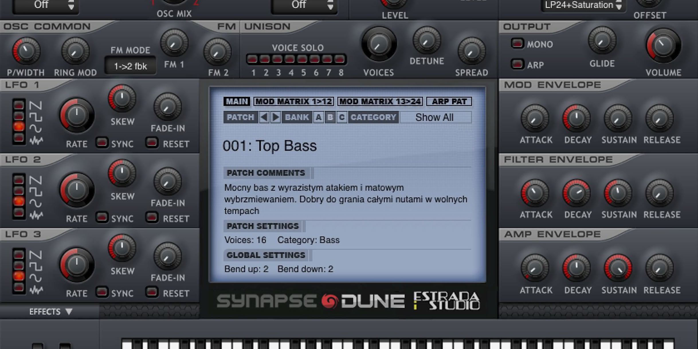 Pakiet EiS - Synapse Audio Dune EiS