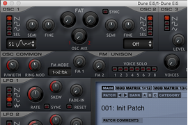 Pakiet EiS - Synapse Audio Dune EiS