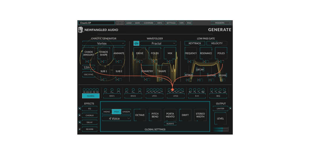 Newfangled Audio Generate - czuły barbarzyńca