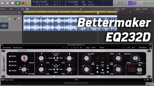 Bettermaker EQ232D - cyfrowy korektor 