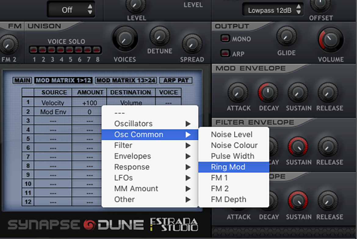 Pakiet EiS - Synapse Audio Dune EiS