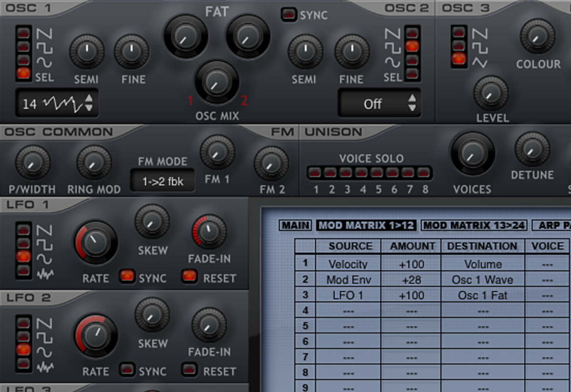 Pakiet EiS - Synapse Audio Dune EiS