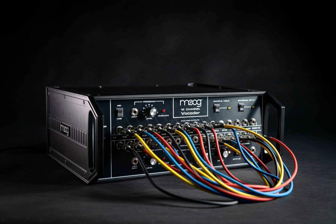 Vocoder - 16-kanałowy analogowy wokoder