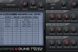 Pakiet EiS - Synapse Audio Dune EiS