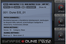 Pakiet EiS - Synapse Audio Dune EiS