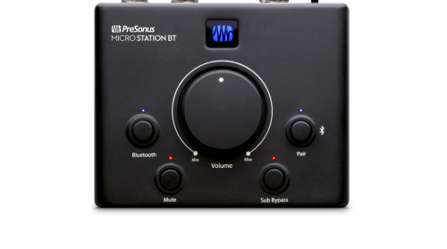PreSonus MicroStation BT - kontroler monitorów 2.1 