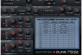 Pakiet EiS - Synapse Audio Dune EiS
