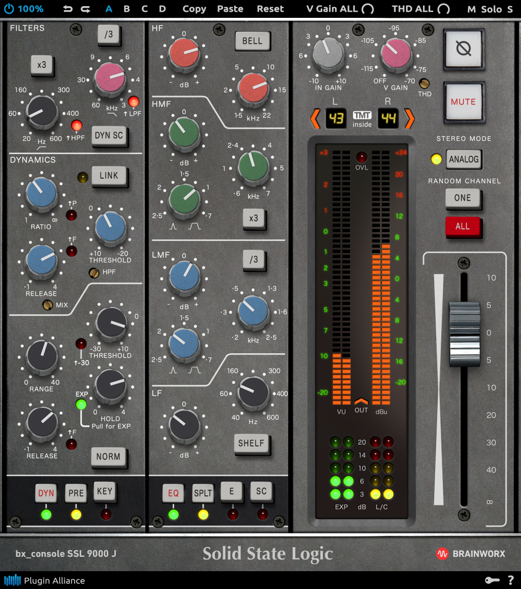 Brainworx Console SSL 9000 J