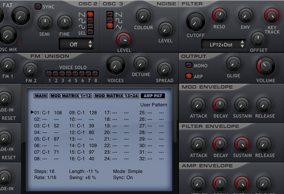 Pakiet EiS - Synapse Audio Dune EiS