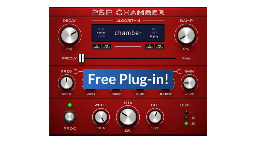 PSP Chamber - darmowa wtyczka pogłosowa