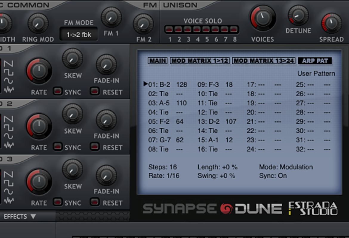 Pakiet EiS - Synapse Audio Dune EiS