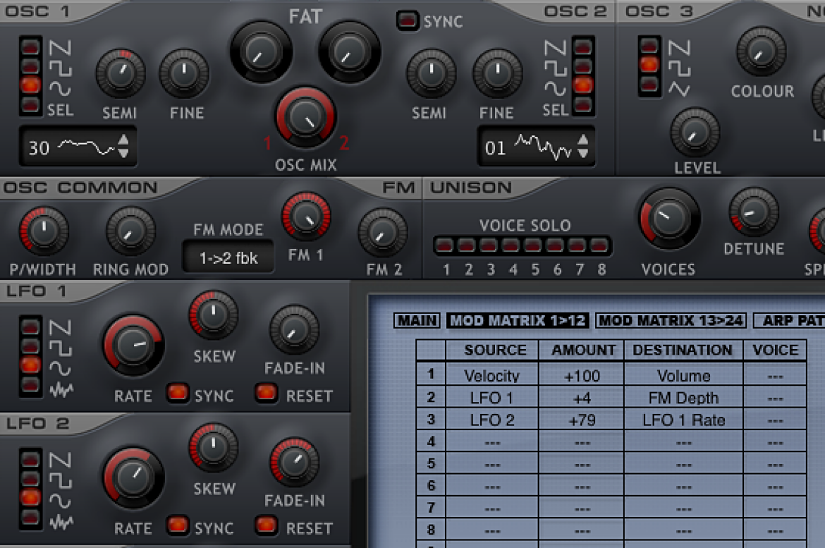 Pakiet EiS - Synapse Audio Dune EiS