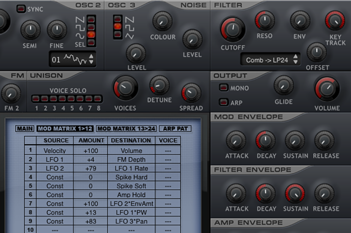 Pakiet EiS - Synapse Audio Dune EiS