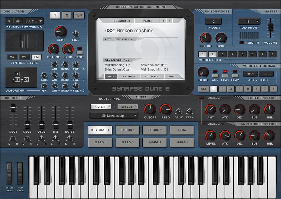 Pakiet EiS - Synapse Audio Dune EiS