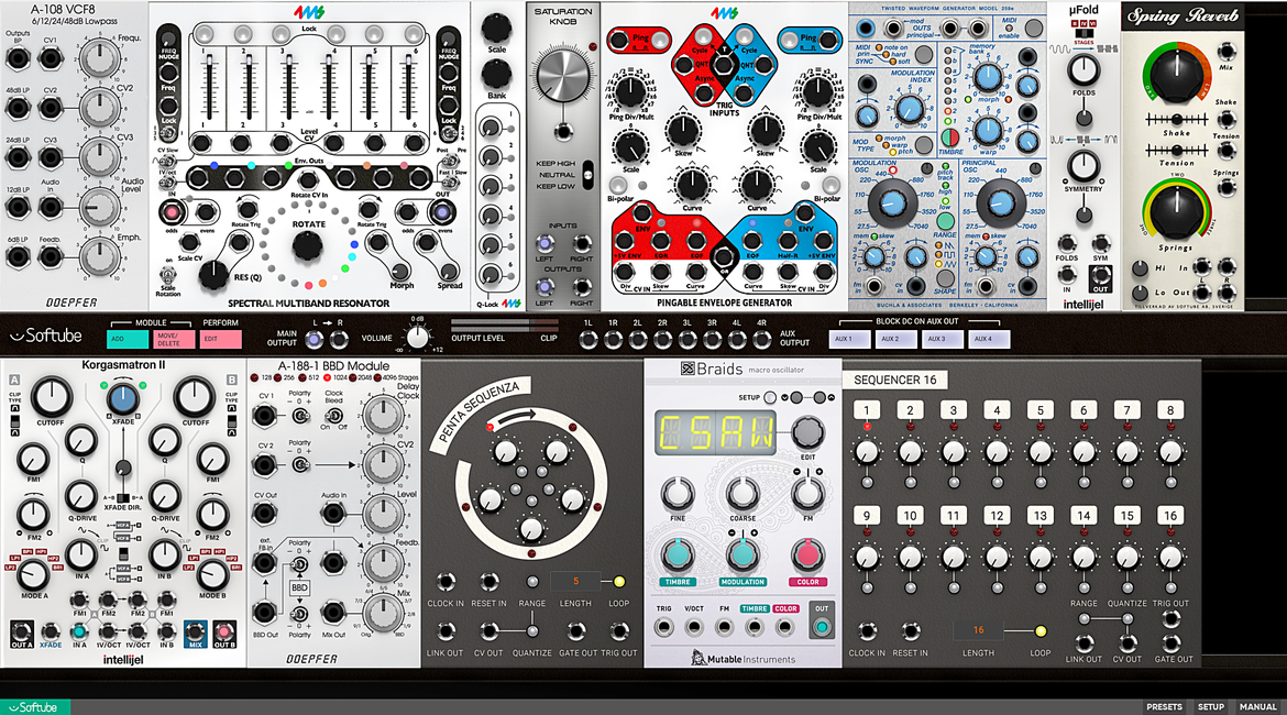 Voltage Modular - wirtualny syntezator modularny