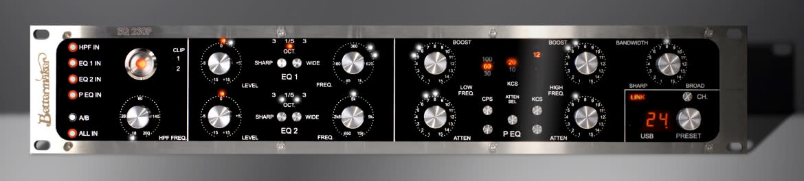 Bettermaker EQ232D - wirtualny Pultec "na sterydach"