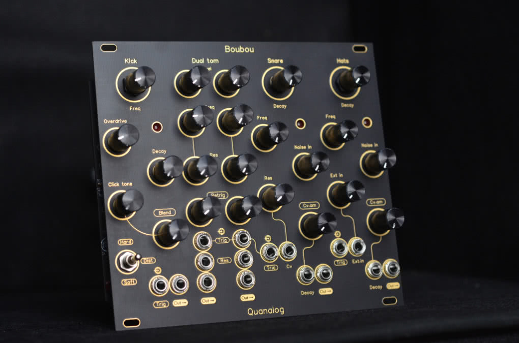 Quanalog Instruments Boubou - kompletne rozwiązanie dla perkusji w systemie Eurorack