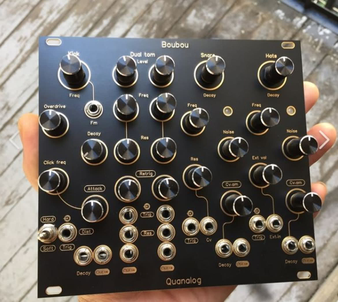Quanalog Instruments Boubou - kompletne rozwiązanie dla perkusji w systemie Eurorack